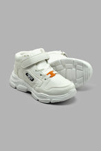 Load image into Gallery viewer, Redtag-White-High-Top-Chunky-Sneaker-Chunky-Boys-3 to 5 Years
