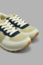 Load image into Gallery viewer, Redtag-Beige-Colour-Block-Sneaker-Sneakers-Senior-Boys-5 to 14 Years
