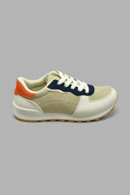 Load image into Gallery viewer, Redtag-Beige-Colour-Block-Sneaker-Sneakers-Senior-Boys-5 to 14 Years
