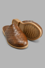 Load image into Gallery viewer, Redtag-Brown-Woven-Mule-Boys-Casual-Shoes,-Colour:Brown,-Filter:Boys-Footwear-(3-to-5-Yrs),-New-In,-New-In-BOY-FOO,-Non-Sale,-S22A,-Section:Kidswear-Boys-3 to 5 Years
