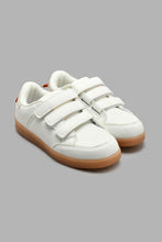 Load image into Gallery viewer, Redtag-White-Translucent-Sole-Sneaker-BSR-Casual-Shoes,-Colour:White,-Filter:Boys-Footwear-(5-to-14-Yrs),-New-In,-New-In-BSR-FOO,-Non-Sale,-S22A,-Section:Kidswear-Senior-Boys-5 to 14 Years
