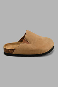 Redtag-Sand-Cork-Mule-Boys-Casual-Sandals,-Colour:Sand,-Filter:Boys-Footwear-(3-to-5-Yrs),-New-In,-New-In-BOY-FOO,-Non-Sale,-S22A,-Section:Kidswear-Boys-3 to 5 Years
