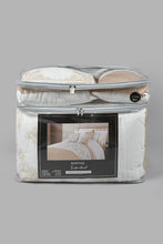 تنزيل الصورة على معرض الصور، Redtag-Beige-7-Piece-Embroidery-Comforter-Set-(King-Size)-Comforters-Home-Bedroom-
