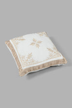 تنزيل الصورة على معرض الصور، Redtag-Beige-7-Piece-Embroidery-Comforter-Set-(King-Size)-Comforters-Home-Bedroom-
