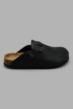 Load image into Gallery viewer, Redtag-Black-Cork-Mule-Mules-Senior-Boys-5 to 14 Years
