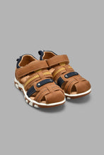 Load image into Gallery viewer, Redtag-Brown-Fisherman-Sandal-Boys-Casual-Sandals,-Colour:Brown,-Filter:Boys-Footwear-(3-to-5-Yrs),-New-In,-New-In-BOY-FOO,-Non-Sale,-S22A,-Section:Kidswear-Boys-3 to 5 Years
