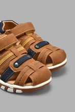 Load image into Gallery viewer, Redtag-Brown-Fisherman-Sandal-Boys-Casual-Sandals,-Colour:Brown,-Filter:Boys-Footwear-(3-to-5-Yrs),-New-In,-New-In-BOY-FOO,-Non-Sale,-S22A,-Section:Kidswear-Boys-3 to 5 Years
