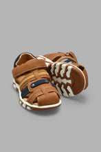 Load image into Gallery viewer, Redtag-Brown-Fisherman-Sandal-Boys-Casual-Sandals,-Colour:Brown,-Filter:Boys-Footwear-(3-to-5-Yrs),-New-In,-New-In-BOY-FOO,-Non-Sale,-S22A,-Section:Kidswear-Boys-3 to 5 Years
