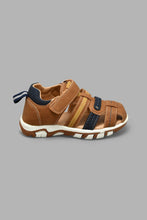 Load image into Gallery viewer, Redtag-Brown-Fisherman-Sandal-Boys-Casual-Sandals,-Colour:Brown,-Filter:Boys-Footwear-(3-to-5-Yrs),-New-In,-New-In-BOY-FOO,-Non-Sale,-S22A,-Section:Kidswear-Boys-3 to 5 Years
