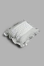 Load image into Gallery viewer, Redtag-Grey-7-Piece-Hand-Lace-Comforter-Set-(King-Size)-Comforters-Home-Bedroom-

