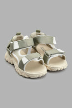 Load image into Gallery viewer, Redtag-Light-Grey-Trekker-Sandal-Boys-Casual-Sandals,-Colour:Grey,-Filter:Boys-Footwear-(3-to-5-Yrs),-New-In,-New-In-BOY-FOO,-Non-Sale,-S22A,-Section:Kidswear-Boys-3 to 5 Years
