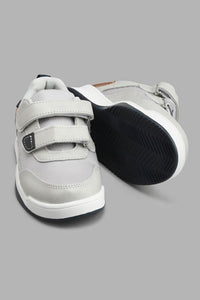 Redtag-Grey-Colour-Block-Skate-Shoe-Skate-Shoes-Boys-3 to 5 Years