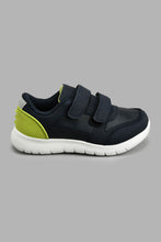 Load image into Gallery viewer, Redtag-Navy-Colour-Block-Sneaker-Boys-Casual-Shoes,-Colour:Navy,-Filter:Boys-Footwear-(3-to-5-Yrs),-New-In,-New-In-BOY-FOO,-Non-Sale,-S22A,-Section:Kidswear-Boys-3 to 5 Years
