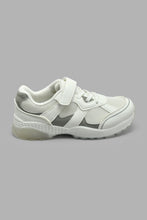 Load image into Gallery viewer, Redtag-White-Chunky-Sneaker-Boys-Trainers,-Colour:White,-Filter:Boys-Footwear-(3-to-5-Yrs),-New-In,-New-In-BOY-FOO,-Non-Sale,-S22A,-Section:Kidswear-Boys-3 to 5 Years
