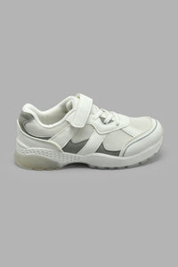 Redtag-White-Chunky-Sneaker-Boys-Trainers,-Colour:White,-Filter:Boys-Footwear-(3-to-5-Yrs),-New-In,-New-In-BOY-FOO,-Non-Sale,-S22A,-Section:Kidswear-Boys-3 to 5 Years