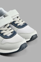 Load image into Gallery viewer, Redtag-Grey-Colour-Block-Sneaker-Boys-Trainers,-Colour:Grey,-Filter:Boys-Footwear-(3-to-5-Yrs),-New-In,-New-In-BOY-FOO,-Non-Sale,-S22A,-Section:Kidswear-Boys-3 to 5 Years
