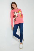 Load image into Gallery viewer, Redtag-Ivory-Chip-And-Dale-Sweatshirt-Sweatshirts-Women&#39;s-
