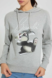 Redtag-Grey-Melange-Bambi-Sweatshirt-Sweatshirts-Women's-