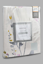 Load image into Gallery viewer, Redtag-Pink-Floral-Printed-Fitted-Sheet-(Single-Size)-Fitted-Sheets-Home-Bedroom-
