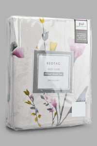 Redtag-Pink-Floral-Printed-Fitted-Sheet-(King-Size)-Fitted-Sheets-Home-Bedroom-