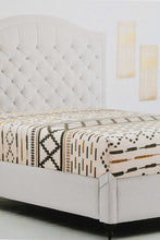 Load image into Gallery viewer, Redtag-Multi-Colour-Geometric-Printed-Fitted-Sheet-(King-Size)-Fitted-Sheets-Home-Bedroom-
