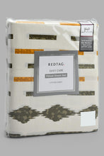 Load image into Gallery viewer, Redtag-Multi-Colour-Geometric-Printed-Fitted-Sheet-(King-Size)-Fitted-Sheets-Home-Bedroom-
