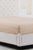 Redtag-Beige-Check-Printed-Fitted-Sheet-(King-Size)-Fitted-Sheets-Home-Bedroom-
