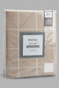 Redtag-Beige-Check-Printed-Fitted-Sheet-(King-Size)-Fitted-Sheets-Home-Bedroom-