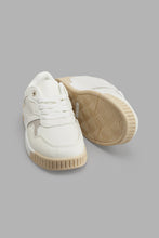 Load image into Gallery viewer, Redtag-Off-White-Ribbed-Sole-Skate-Shoe-Skate-Shoes-Senior-Boys-5 to 14 Years
