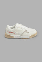 Load image into Gallery viewer, Redtag-Off-White-Ribbed-Sole-Skate-Shoe-Skate-Shoes-Senior-Boys-5 to 14 Years
