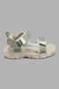 Redtag-Light-Grey-Trekker-Sandal-Sandals-Senior-Boys-5 to 14 Years