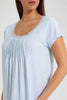 Redtag-Pink/White-Stripe-Floral-Printed-Nightgown-Nightgowns-Women's-