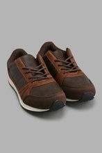 Load image into Gallery viewer, Redtag-Brown-Colour-Block-Sneaker-Sneakers-Senior-Boys-5 to 14 Years
