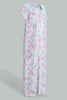 Redtag-Blue-Floral-Printed-Nightgown-Nightgowns-Women's-