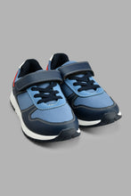 Load image into Gallery viewer, Redtag-Navy-Colour-Block-Sneaker-BSR-Trainers,-Colour:Navy,-Filter:Boys-Footwear-(5-to-14-Yrs),-New-In,-New-In-BSR-FOO,-Non-Sale,-S22A,-Section:Kidswear-Senior-Boys-5 to 14 Years
