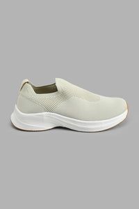 Redtag-Beige-Knit-Slip-On-BSR-Trainers,-Colour:Beige,-Filter:Boys-Footwear-(5-to-14-Yrs),-New-In,-New-In-BSR-FOO,-Non-Sale,-S22A,-Section:Kidswear-Senior-Boys-5 to 14 Years