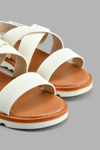 Redtag-White-Strappy-Comfort-Sandal-BSR-Casual-Sandals,-Colour:White,-Filter:Boys-Footwear-(5-to-14-Yrs),-New-In,-New-In-BSR-FOO,-Non-Sale,-S22A,-Section:Kidswear-Senior-Boys-5 to 14 Years