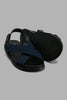 Redtag-Navy-Criss-Cross-Comfort-Sandal-BSR-Casual-Sandals,-Colour:Navy,-Filter:Boys-Footwear-(5-to-14-Yrs),-New-In,-New-In-BSR-FOO,-Non-Sale,-S22A,-Section:Kidswear-Senior-Boys-5 to 14 Years