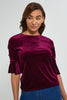 Redtag-Burgundy-Velour-Top-Tops-Women's-0