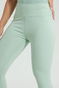 Redtag-Mint-Plain-Active-Pant-Colour:Mint,-Filter:Women's-Clothing,-New-In,-New-In-Women,-Non-Sale,-S22B,-Section:Women,-Women-Shorts-Women's-