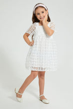 تنزيل الصورة على معرض الصور، Redtag-White-Textured-Dress-Colour:White,-Filter:Girls-(2-to-8-Yrs),-Girls-Dresses,-New-In,-New-In-GIR,-Non-Sale,-S22B,-Section:Kidswear-Girls-2 to 8 Years
