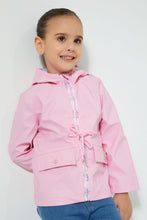 تنزيل الصورة على معرض الصور، Redtag-Pink-Zip-Through-Hooded-Jaqcket-Jackets-Girls-2 to 8 Years
