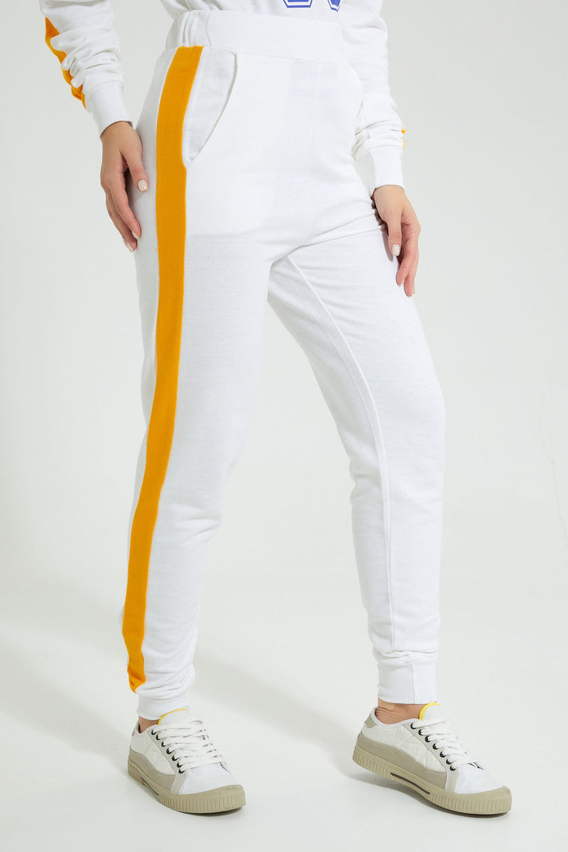 Redtag-White-Active-Pant-Colour:White,-Filter:Women's-Clothing,-New-In,-New-In-Women,-Non-Sale,-S22B,-Section:Women,-Women-Joggers-Women's-