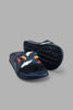 Redtag-Navy-Splash-Print-Slide-BSR-Flip-Flops,-Colour:Navy,-Filter:Boys-Footwear-(5-to-14-Yrs),-New-In,-New-In-BSR-FOO,-Non-Sale,-S22A,-Section:Kidswear-Senior-Boys-5 to 14 Years