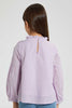 Redtag-Lilac-Textured-Blouse-Blouses-Girls-2 to 8 Years