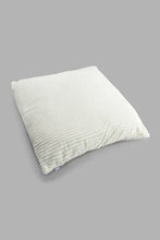 Load image into Gallery viewer, Redtag-Ivory-Pinsonic-Plain-Cushion-Cushions-Home-Bedroom-
