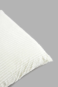 Redtag-Ivory-Pinsonic-Plain-Cushion-Cushions-Home-Bedroom-