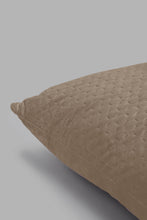 Load image into Gallery viewer, Redtag-Beige-Pinsonic-Plain-Cushion-Cushions-Home-Bedroom-
