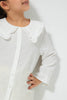 Redtag-White-Textured-Blouse-Colour:White,-Filter:Girls-(2-to-8-Yrs),-Girls-Blouses,-New-In,-New-In-GIR,-Non-Sale,-S22A,-Section:Kidswear-Girls-2 to 8 Years