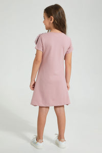 Redtag-Assorted-3D-Bow-Dress-Colour:Assorted,-Filter:Girls-(2-to-8-Yrs),-Girls-Dresses,-New-In,-New-In-GIR,-Non-Sale,-S22A,-Section:Kidswear-Girls-2 to 8 Years